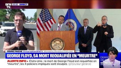 Descargar video: États-Unis: la mort de George Floyd est requalifiée en 