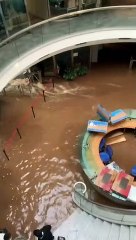 Se inundó el edificio de Torneos
