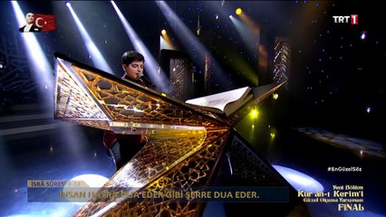 Muhammed Yahya Yıldızhan Kur'an-ı Kerim'i Güzel Okuma Yarışması Finali
