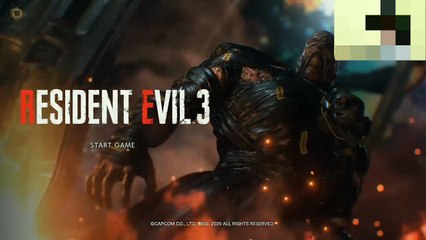 Can i survive against a big Zombi monster ? Resident Evil 3 gameplay !#1