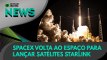 Ao vivo | SpaceX volta ao espaço para lançar satélites Starlink | 03/06/2020 #OlharDigital