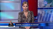 Mortal accidente en Manabí