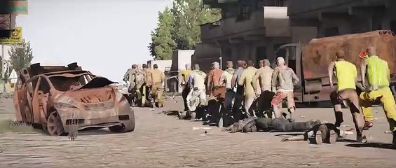ArmA 3 Zombies - Takistan Police post VS zombie