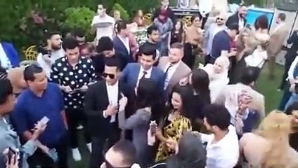 شاهد فرح اخت محمد رمضان قبل الحذف