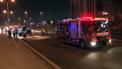 E-5 karayolunda makas terörü kaza ile sonuçlandı: 1 kişi yaralandı