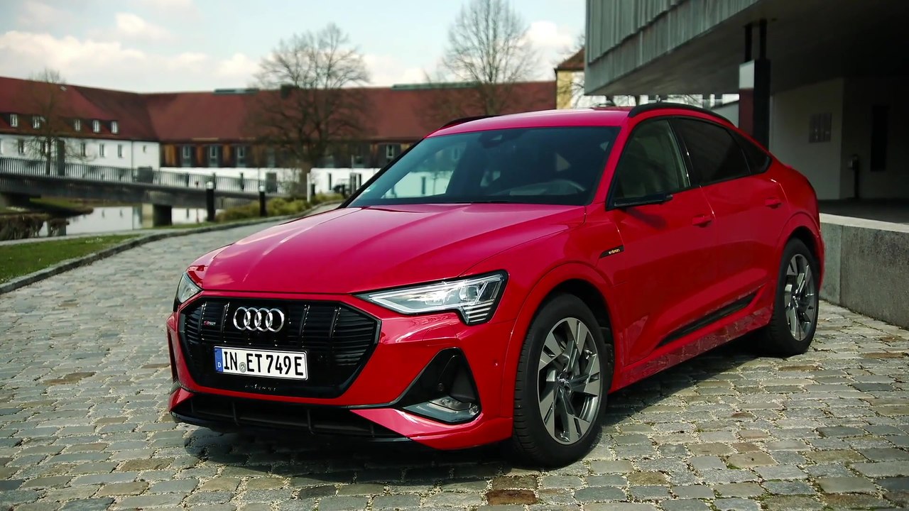 Der Audi e-tron Sportback - Sportliche S line