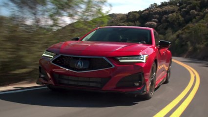 The All-new 2021 Acura TLX Driving Video