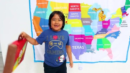 Ryan Learning USA state and Capital Arizona with coloring and Painting!!!