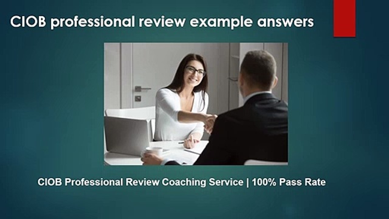 ciob professional review example answers
