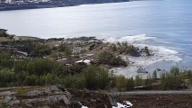 Glissement de terrain : ce village entier termine dans l'océan en Norvège !