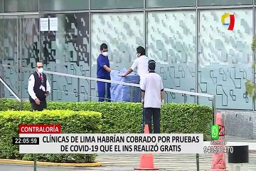 Download Video: Citarán a ministro Zamora y a jefe del INS por cobro de pruebas de coronavirus por clínicas