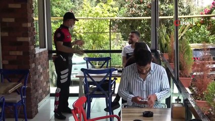 Kafe ve restoranlarda yeni normalleşme denetimi