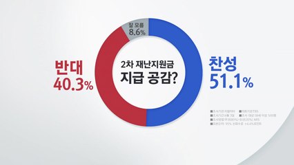 리얼미터 "2차 재난지원금 찬성 51%, 반대 40%" / YTN
