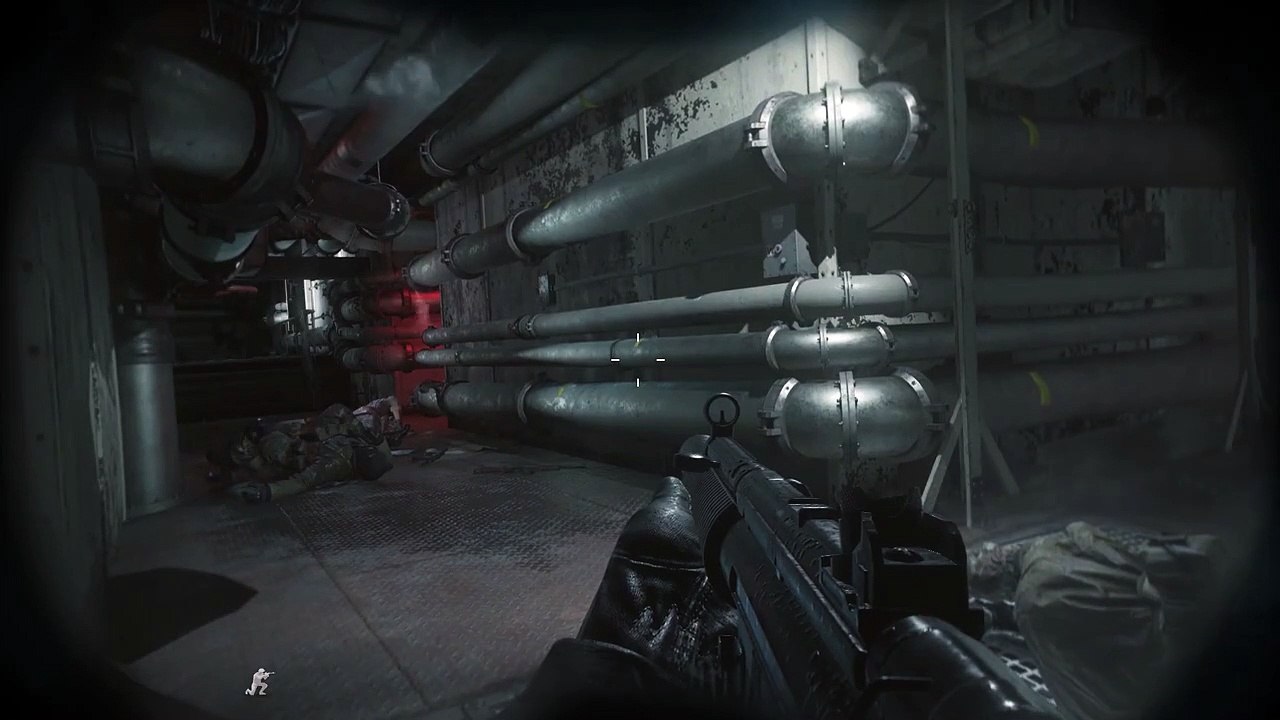Call of Duty 4 ASMR - Relaxing sounds of heavy machinery, steam and ship creaking