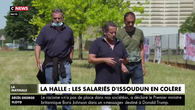 Les salariés de l’enseigne de vêtements La Halle, placée en redressement judiciaire, sont en colère: On est dégoutés ! - VIDEO