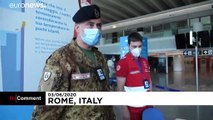 Flughafen Rom: Reisen nehmen wieder zu