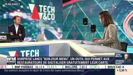 Sarah-Diane Eck (Surprise) : Surprise lance « bonjour menu », un outil qui permet aux restaurateurs de digitaliser gratuitement leur carte - 03/06