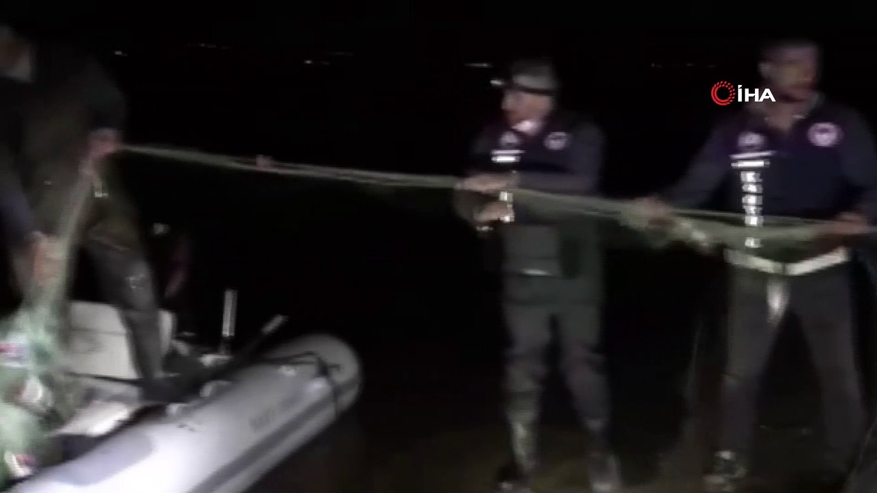 Van’da 2,5 ton inci kefali balığı ele geçirildi