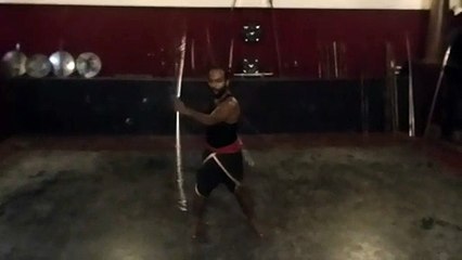 Kalaripayattu - bâtons