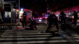Choques entre manifestantes y Policía en Nueva York en una nueva jornada de protestas