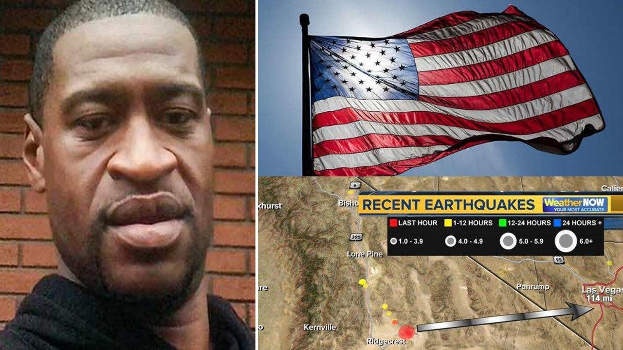 California earthquake : A magnitude 5.5 earthquake near Ridgecrest