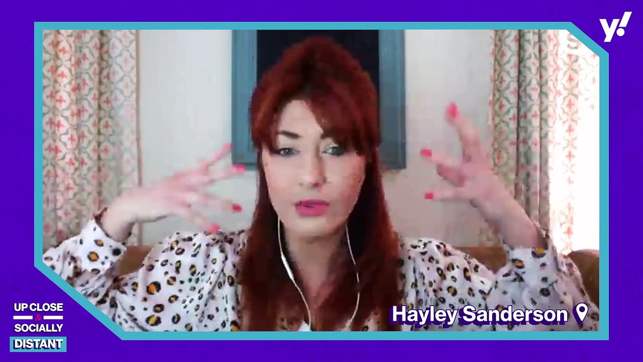 Hayley Sanderson is helping raise the voices of domestic abuse survivors