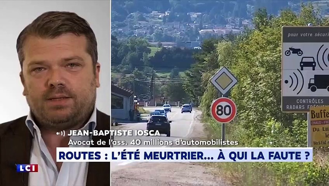 Accident de la route et  90 km/h