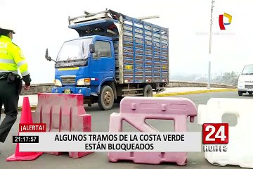 Vía de la Costa Verde resbalosa por exceso de heces de aves