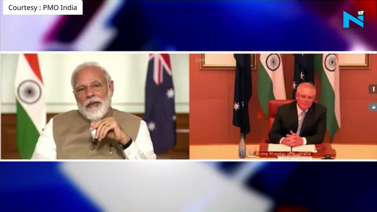 PM Modi’s first-ever virtual bilateral summit with Australian PM Scott Morrison