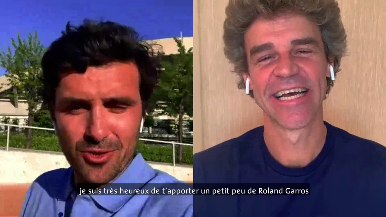 Roland-Garros avec Lacoste - Antoine Benneteau reçoit Gustavo Kuerten : "Je savais que j'allais le gagner"