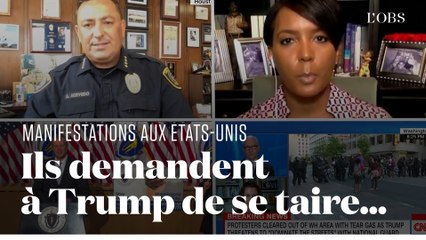Maires, gouverneurs, chef de police... Ils n'en peuvent plus de Donald Trump