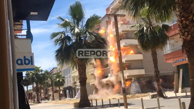 Shembet me shpërthim të kontrolluar pallati 6-katësh i dëmtuar nga tërmeti i 26 nëntorit