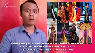 Vietnam's National Costume Design Contest 2020 - AO DAI comes back -Quốc phục Khánh Vân MissUniverse
