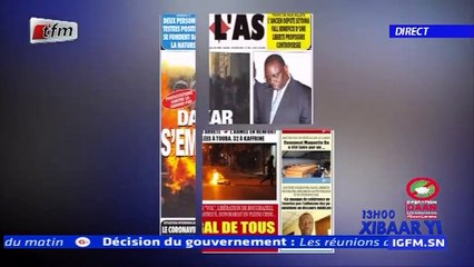 REPLAY - Revue de Presse - Pr : MAMADOU MOUHAMED NDIAYE - 04 Juin 2020