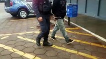 Homens são presos acusados de arrombamento em tabacaria na Rua Pedro Baú