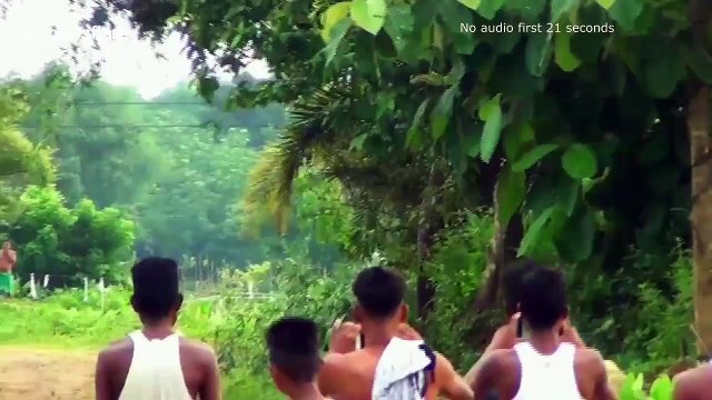Mother elephant never gives up and rescues her baby from ditch