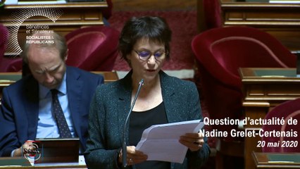 Nadine Grelet-Certenais : question d'actualité du 20 mai 2020