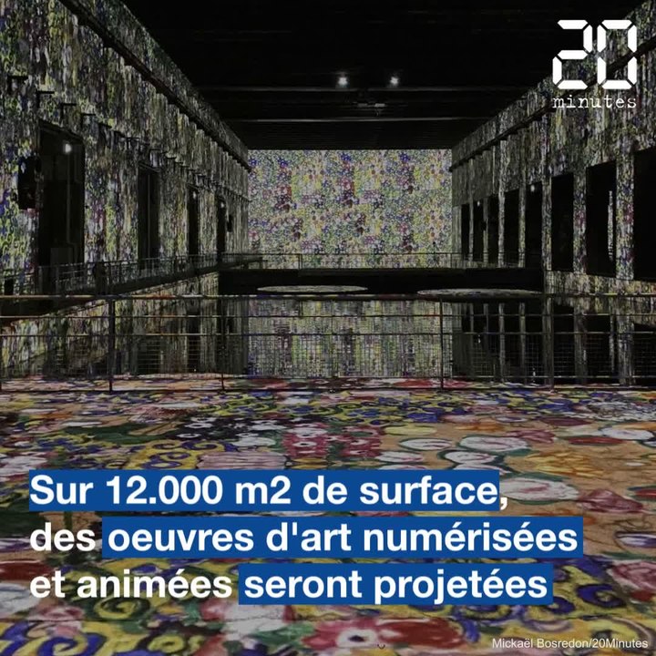 Bordeaux : En immersion dans les Bassins de Lumières à la base sous-marine