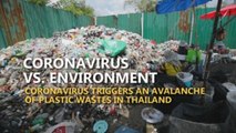 Coronavirus triggers an avalanche of plastic, mask waste in Thailand