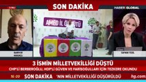 Enis Berberoğlu, Leyla Güven ve Musa Farisoğulları'nın milletvekilliği düşürüldü