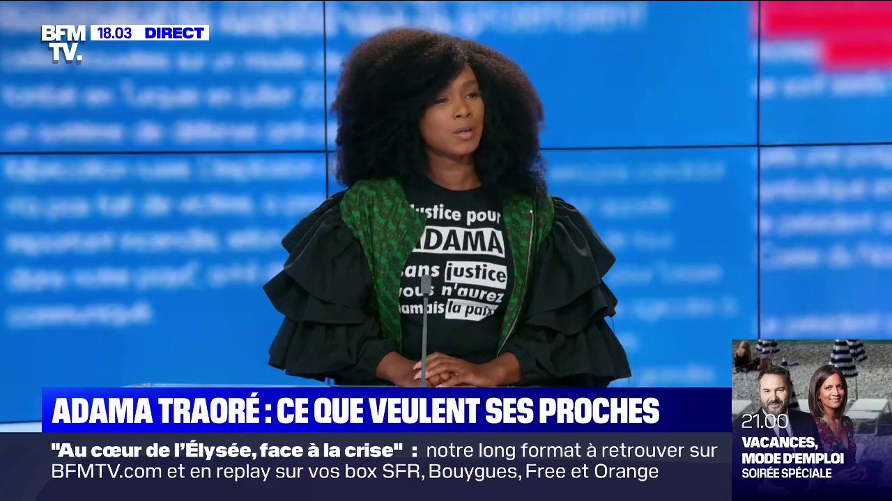 Rassemblement pour Adama Traoré: pour sa sœur Assa, "c'était une marche historique"