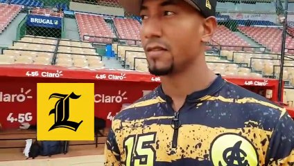 Robel Garcia, pelotero de los Cubs y de las Aguilas