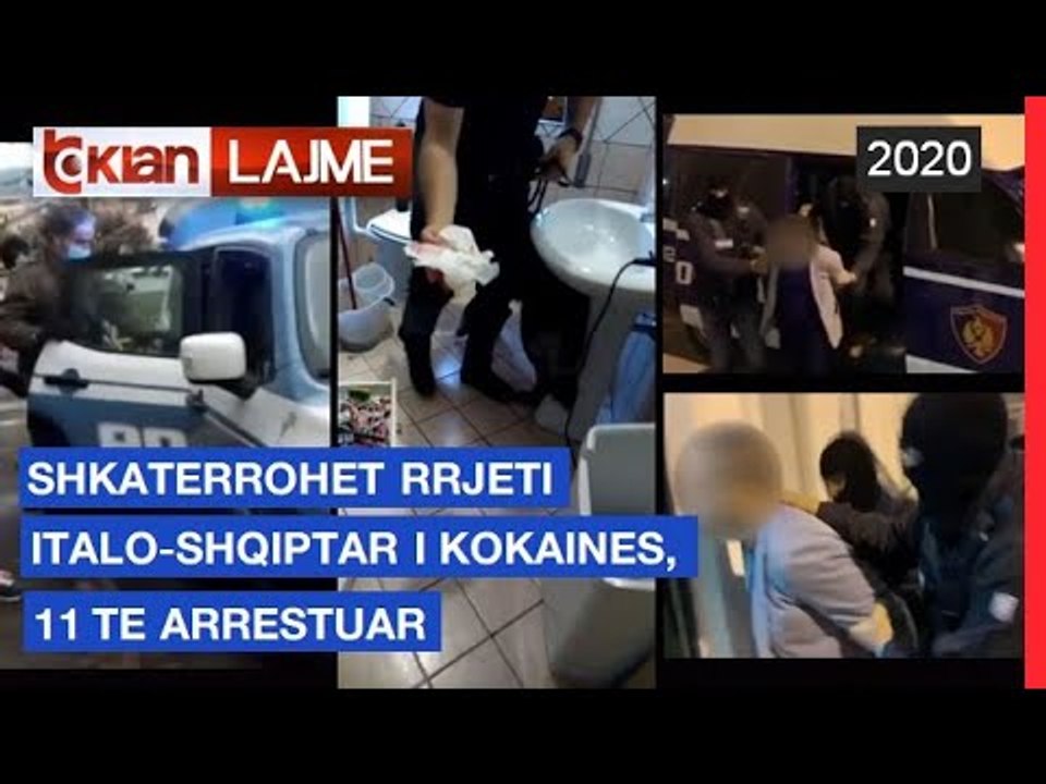 Shkaterrohet rrjeti italo-shqiptar i kokaines, 11 te arrestuar |Lajme-News