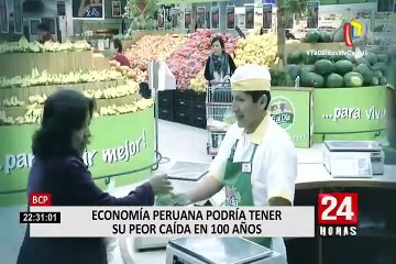 BCP: economía peruana podría tener su peor caída en 100 años