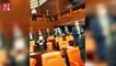 Üç milletvekili hakkındaki kararın ardından mecliste protesto