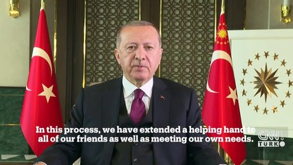 Cumhurbaşkanı Erdoğan, "2020 Küresel Aşı Zirvesi" katılımcılarına seslendi