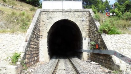 Tarihi demiryolu tüneli kültür varlığı olarak tescil edildi
