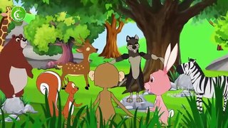 شیر اور خرگوش  - Animated Urdu Moral Stories for Kids - Kids Urdu fairy Tales