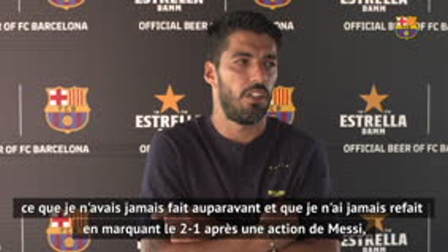 Barcelone - Suárez se remémore la Ligue des champions 2015