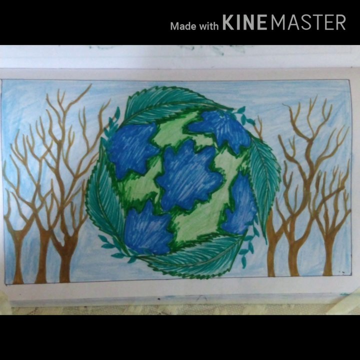 World environment day drawing